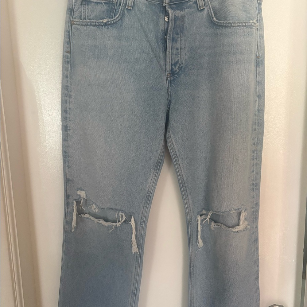 Light Blue Distressed Womens Citizens of Humanity Jeans